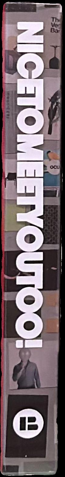 Nice to meet you too live spine