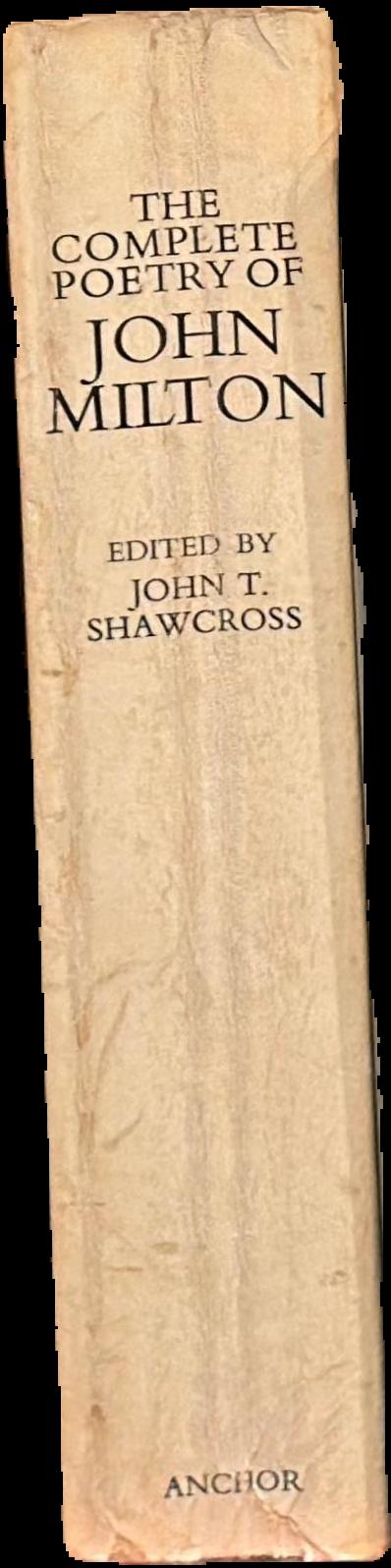 The complete poetry of John Milton / by John T. Shawcross live spine