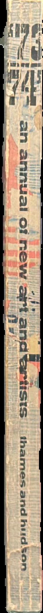 '73-74' An Annual of New Art and Artists / editor-in-chief Willem Sandberg live spine