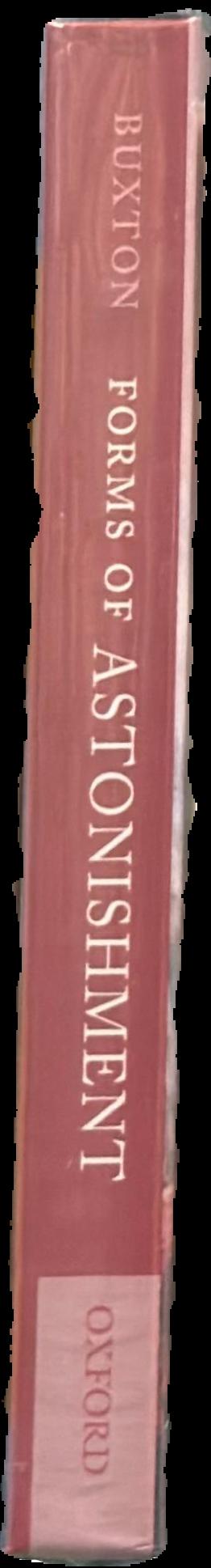Forms of astonishment : Greek myths of metamorphosis live spine