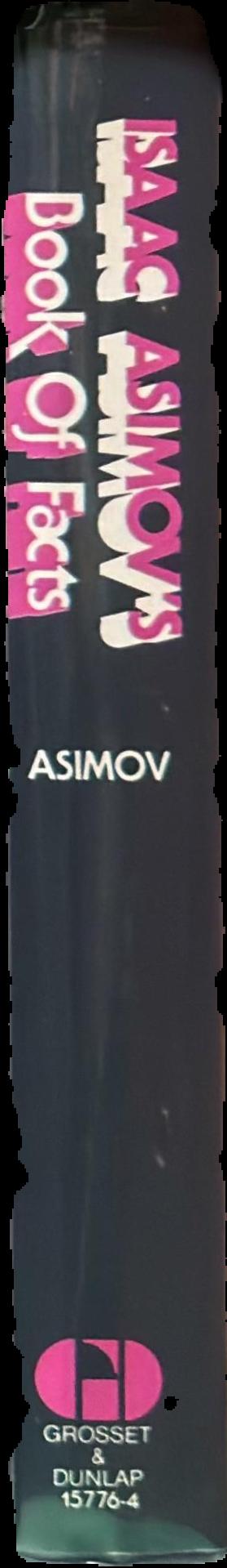 Isaac Asimov's book of facts live spine