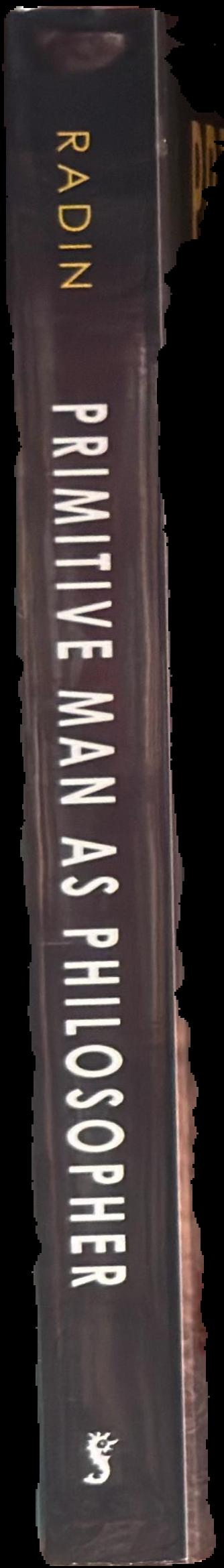 Primitive man as philosopher live spine