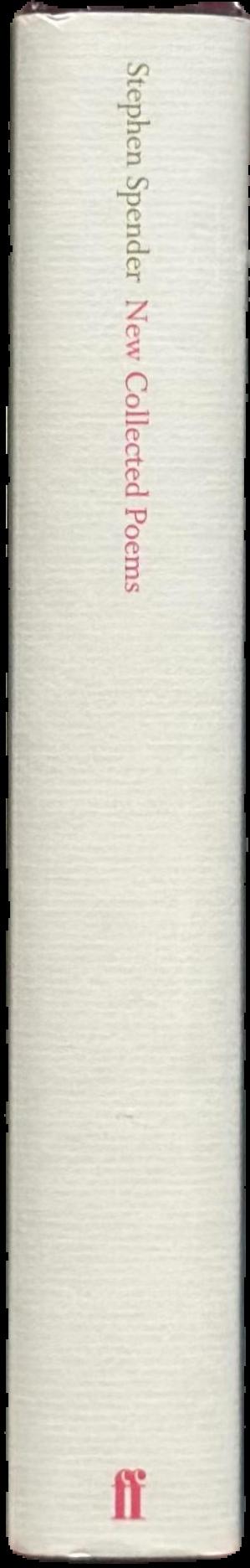 New collected poems live spine