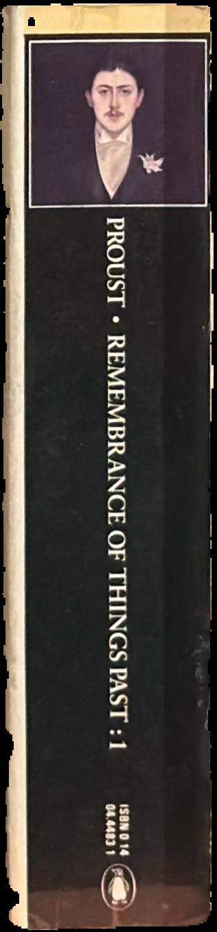 Remembrance of things past : volume one : Swann's way : within a budding grove live spine