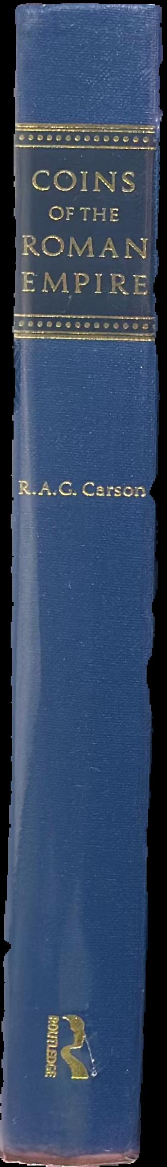 Coins of the Roman Empire / R.A.G. Carson live spine