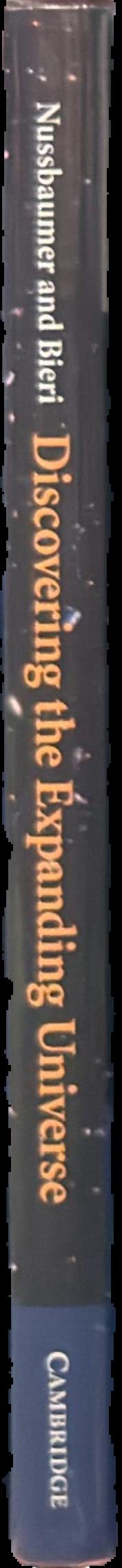 Discovering the expanding universe live spine
