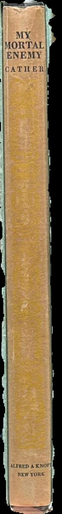 My mortal enemy live spine