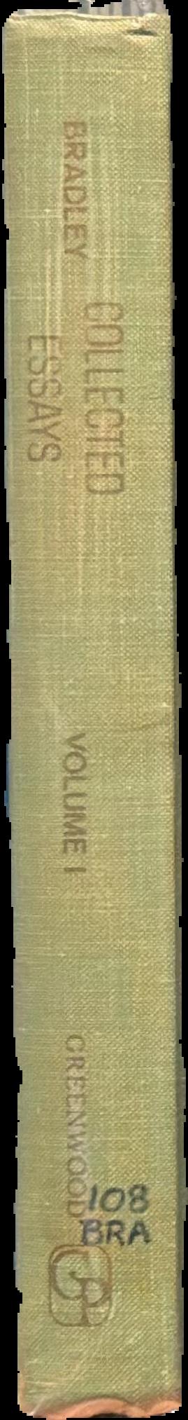 Collected essays live spine