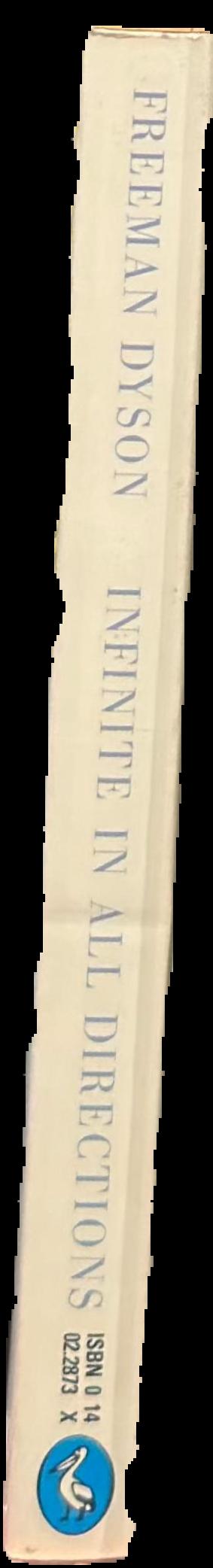 Infinite in all directions : Gifford lectures given at Aberdeen, Scotland, April-November 1985 live spine