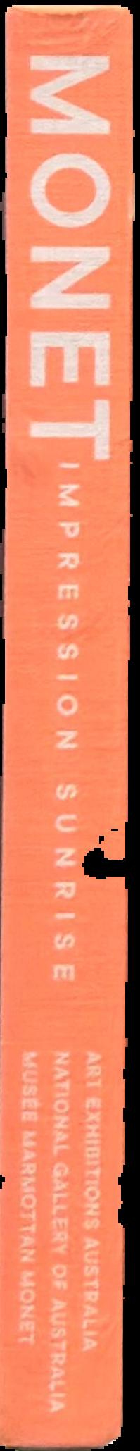 Monet : impression sunrise live spine