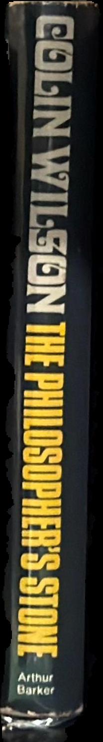 The philosopher's stone / Colin Wilson live spine