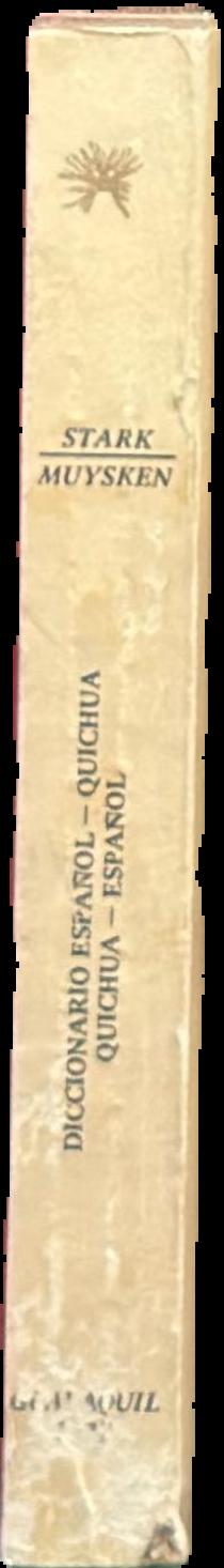 Diccionario Espanol Quichua - Quichua Espanol live spine