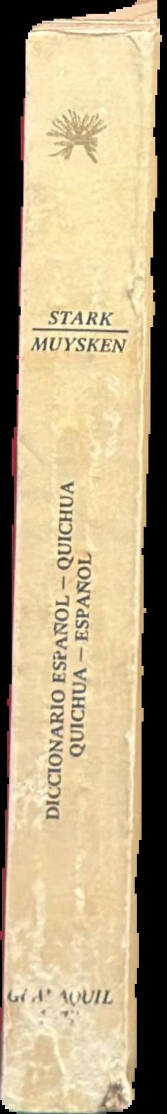 Diccionario Espanol Quichua - Quichua Espanol live spine