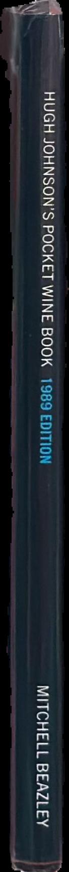 Hugh Johnson's pocket wine book, 1989 live spine