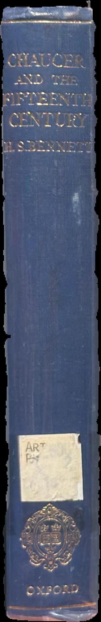 Chaucer and the fifteenth century live spine