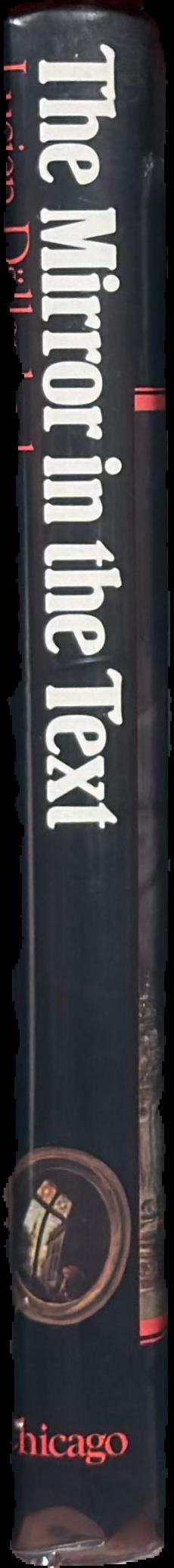 The mirror in the text live spine