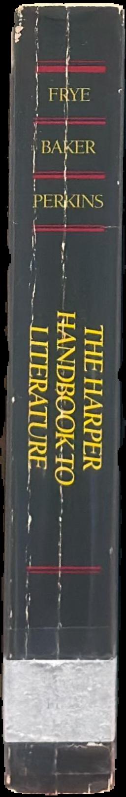 The Harper handbook to literature live spine
