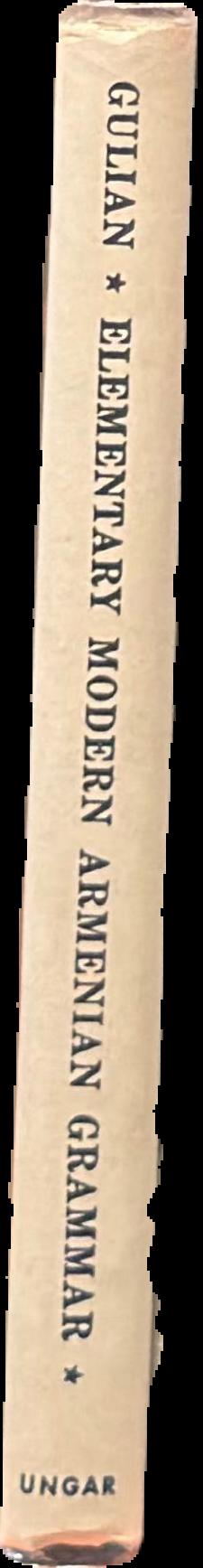 Elementary modern Armenian grammar live spine