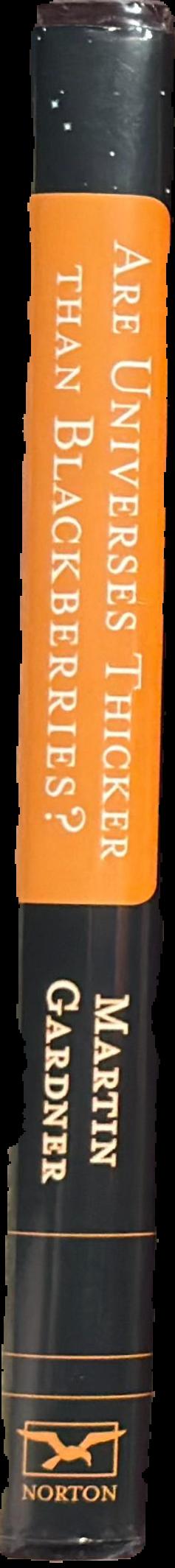 Are universes thicker that blackberries? : discourses on Godel, magic hexagrams, Little Red Riding Hood, and other mathematical and pseudoscientific topics live spine