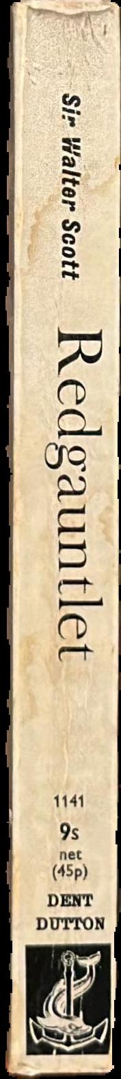 Redgauntlet live spine
