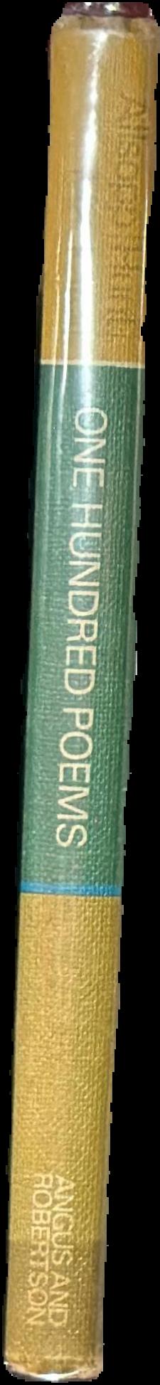 One hundred poems from the Japanese live spine