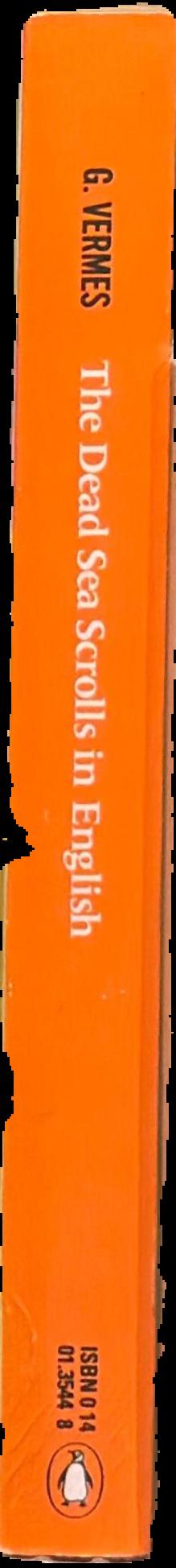The Dead Sea scrolls in English / G. Vermès live spine
