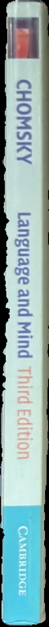 Language and mind live spine