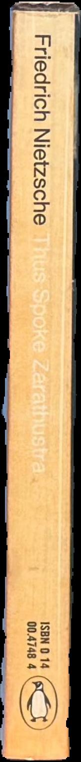 Thus spoke Zarathustra : a book for all and none live spine