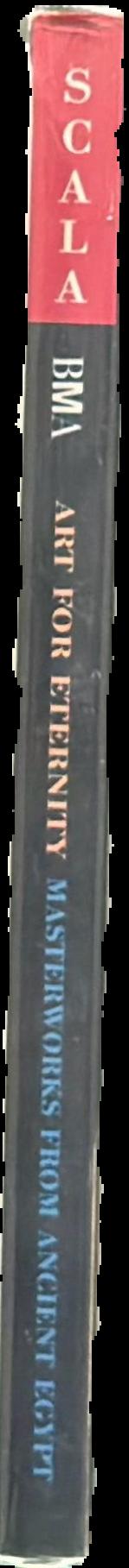 Art for eternity: masterworks from ancient Egypt live spine