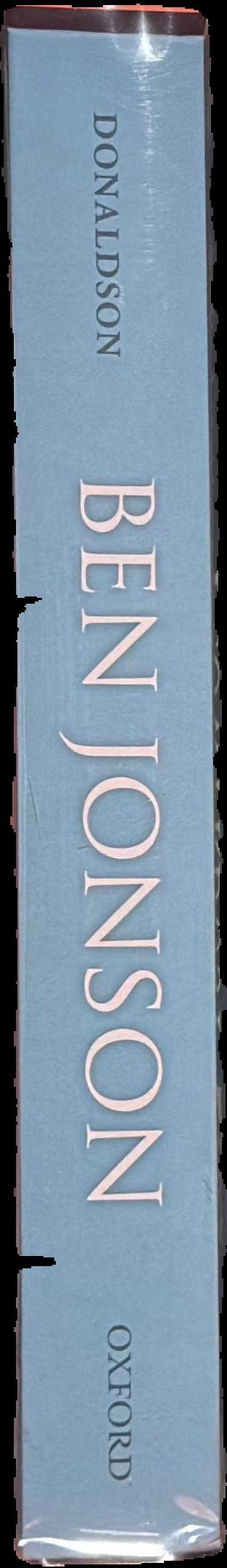 Ben Jonson • Three comedies : Volpone; The Alchemist; Bartholomew Fair live spine