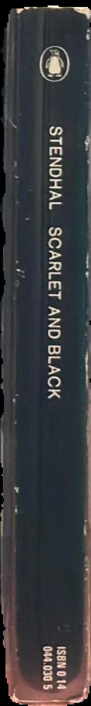 Scarlet and black : a chronicle of the nineteenth century / Stendhal ; translated with an introduction by Margaret R. B. Shaw live spine