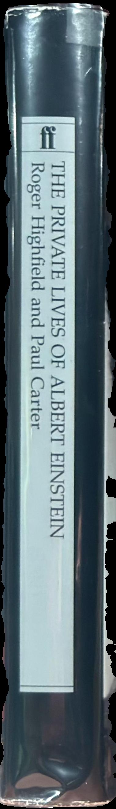 The private lives of Albert Einstein live spine