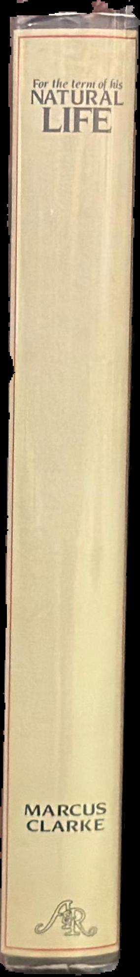 For the term of his natural life live spine
