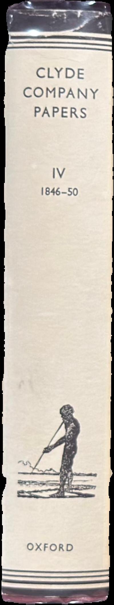 Clyde Company papers : IV 1846-50 live spine