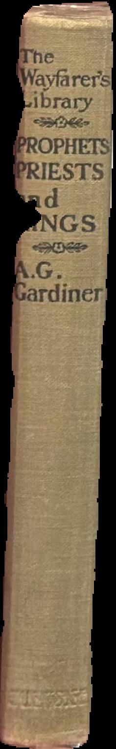 Prophets, priests, & kings live spine