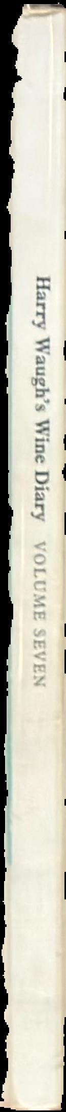 Harry Waugh's wine diary : volume seven live spine