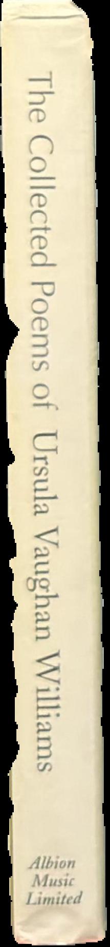 The collected poems of Ursula Vaughan Williams live spine