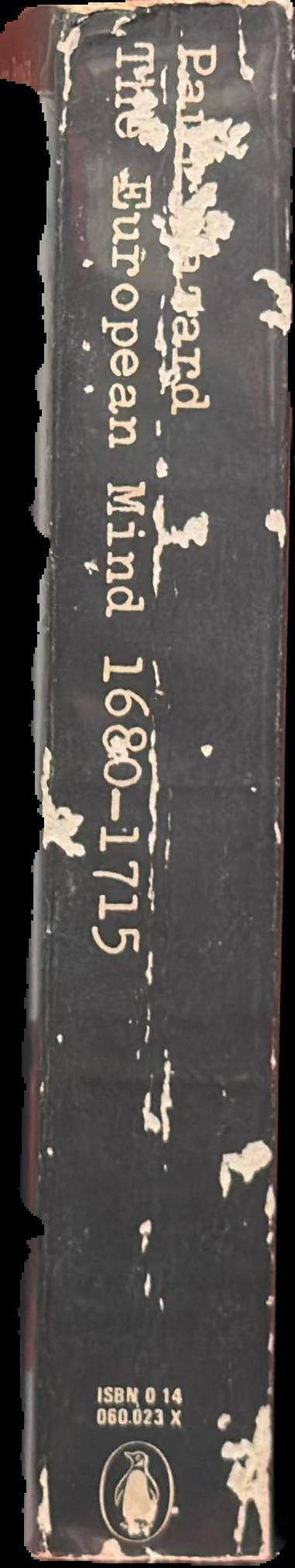 The European mind : 1680-1715 live spine