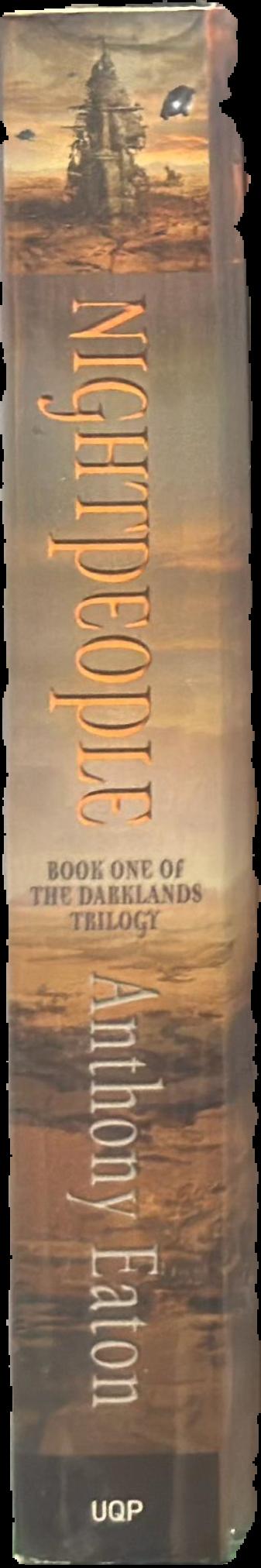 Book one of the darklands trilogy: nightpeople live spine