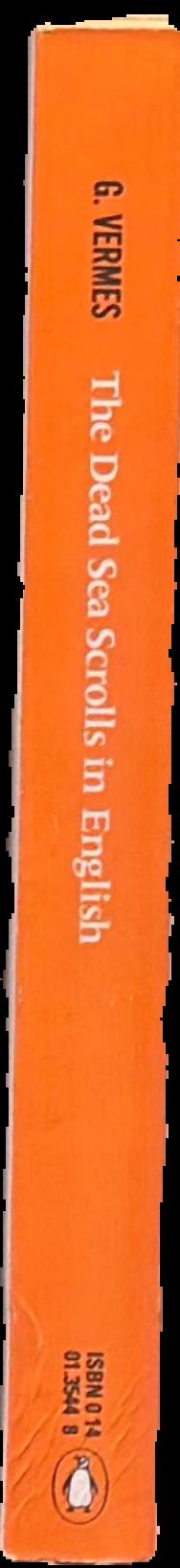 The Dead Sea scrolls in English / G. Vermès live spine