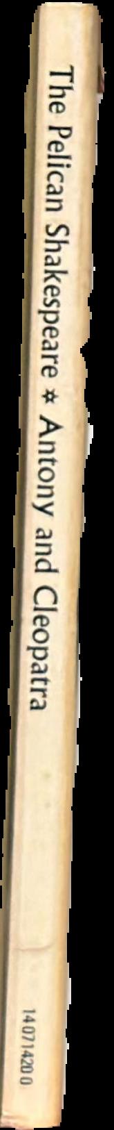 Antony and Cleopatra live spine