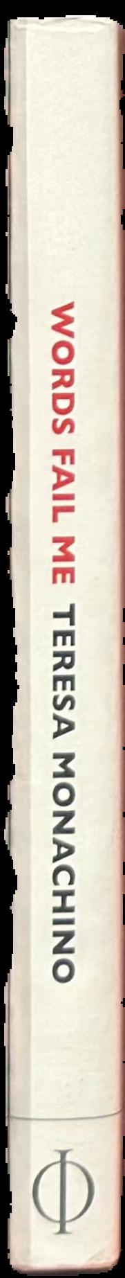 Words fail me live spine