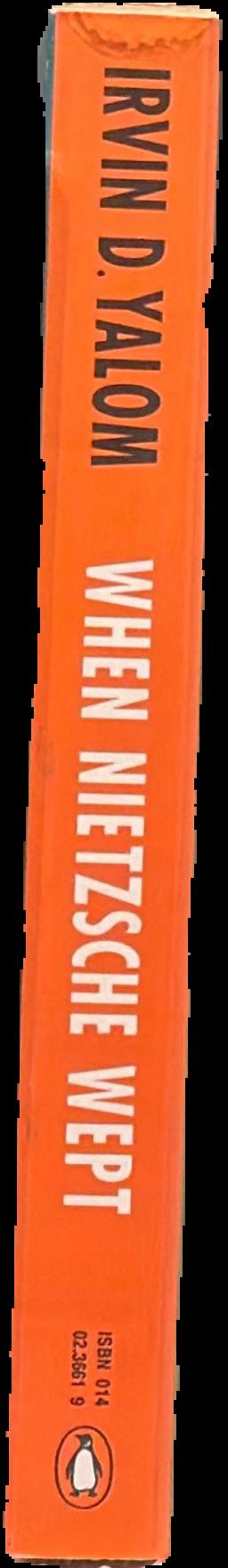 When Nietzsche wept / Irvin D. Yalom live spine
