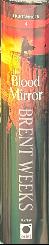 The blood mirror / Brent Weeks live spine
