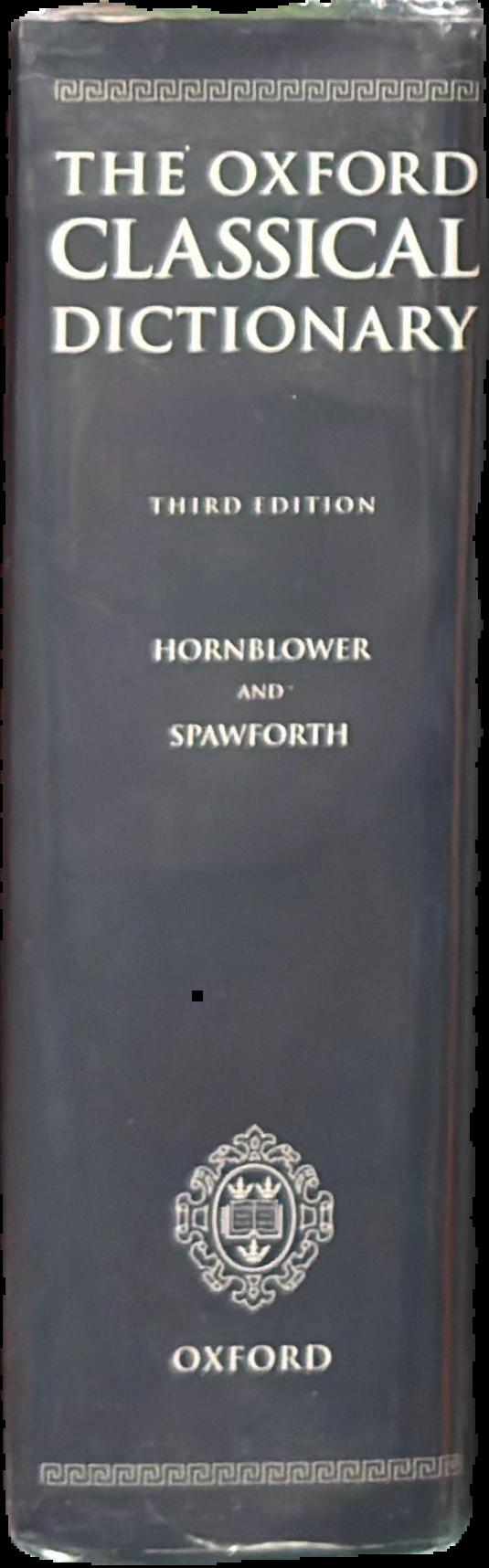 The Oxford Classical dictionary live spine