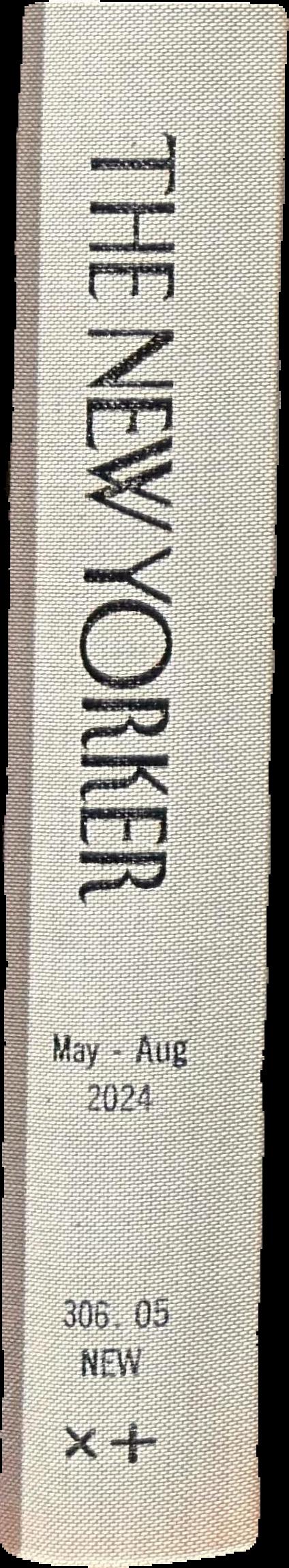Let's see : writings on art from The New Yorker live spine