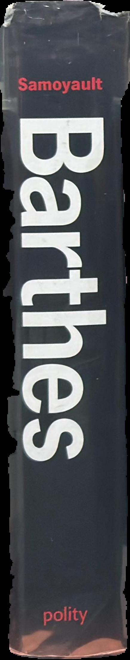 Barthes : a biography live spine