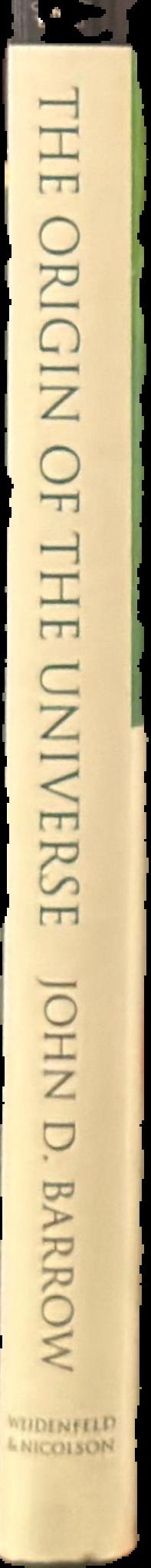 The origin of the universe live spine