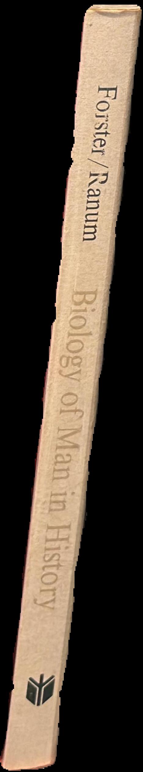 Biology of man in history : selections from the Annales Economies, Societes, Civilisations live spine