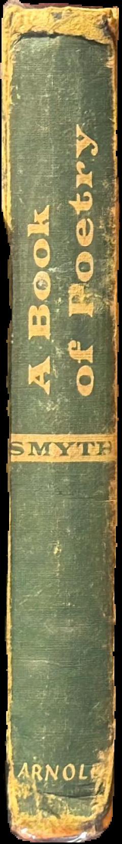 A book of poetry live spine
